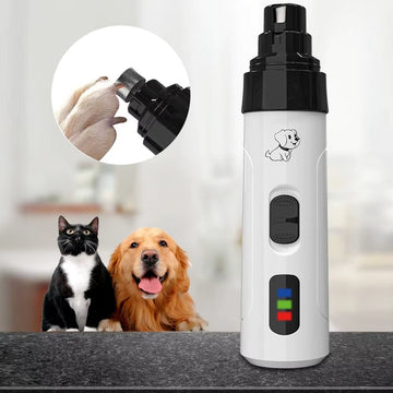 USB Rechargeable Portable Pet Nail Grinder (For Dogs & Cats)