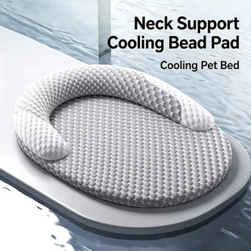 Breathable Ice Silk Cooling Pet Bed
