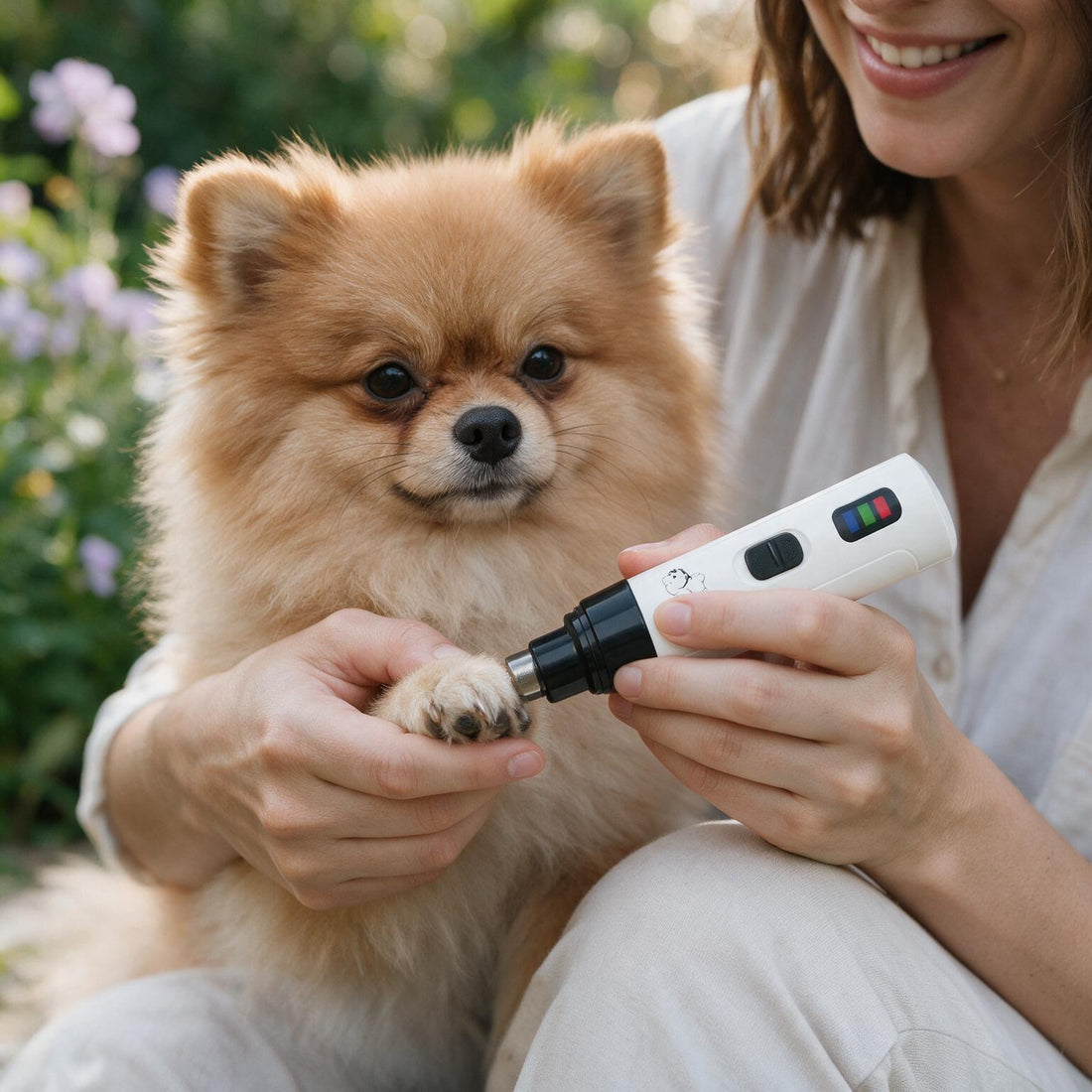 USB Rechargeable Portable Pet Nail Grinder (For Dogs & Cats)