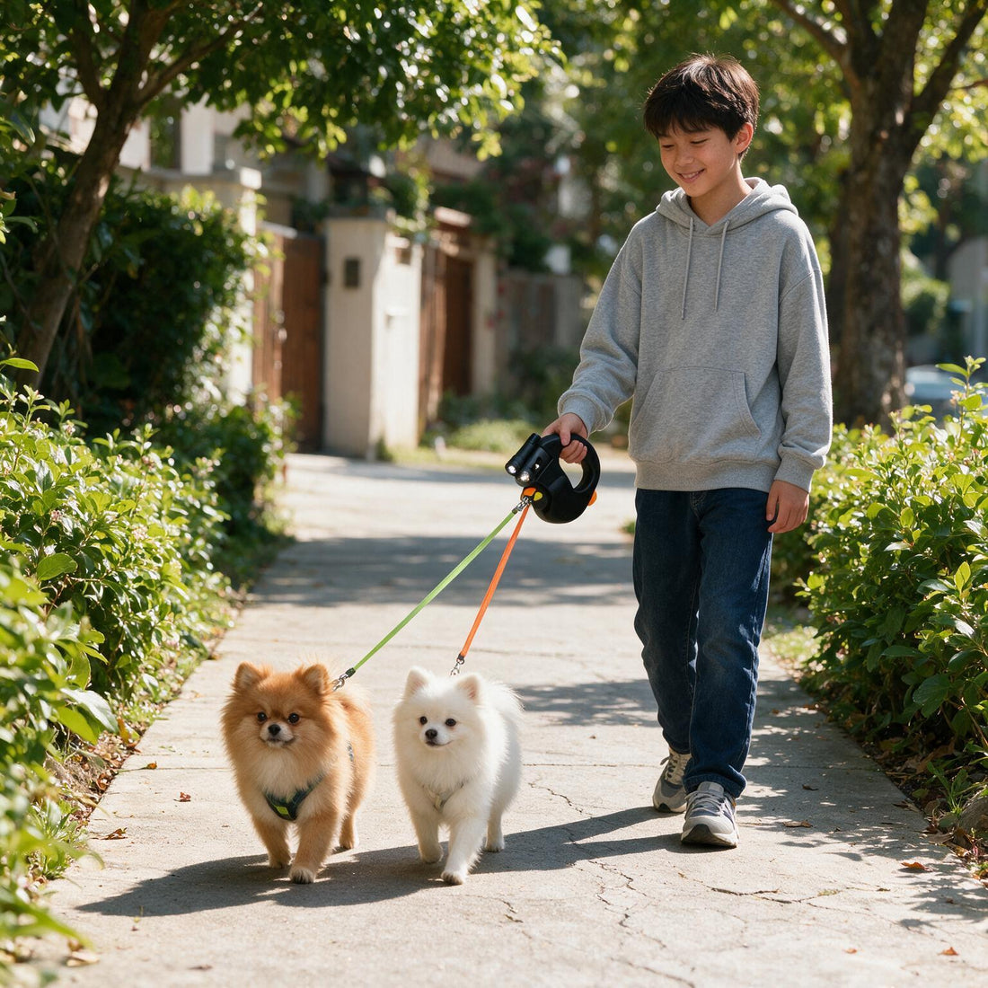 DoubleDog Leash — Tangle-Free, Stress-Free Control